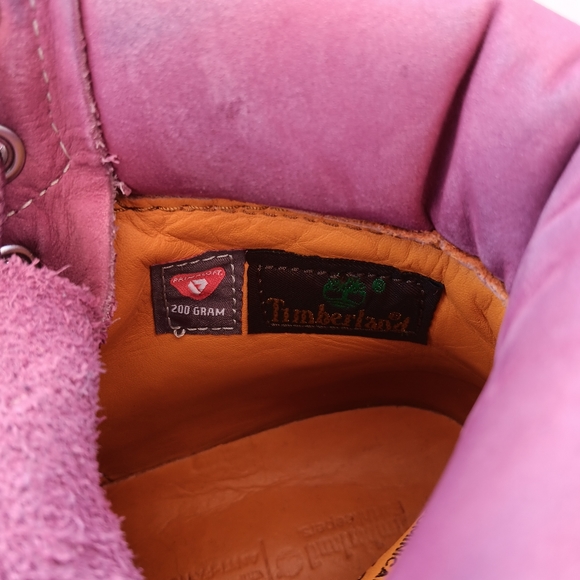 Timberland 6" leather boots pink - Picture 11 of 11